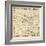 1937, Los Angeles Movie Star Map, California, United States-null-Framed Giclee Print