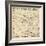 1937, Los Angeles Movie Star Map, California, United States-null-Framed Giclee Print