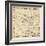 1937, Los Angeles Movie Star Map, California, United States-null-Framed Giclee Print