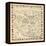 1937, Los Angeles Movie Star Map, California, United States-null-Framed Premier Image Canvas