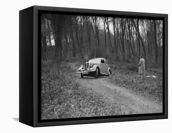 1937 Standard Twelve at the Standard Car Owners Club Southern Counties Trial, 1938-Bill Brunell-Framed Premier Image Canvas