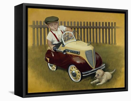 1937 Steelcraft Dodge-David Lindsley-Framed Premier Image Canvas