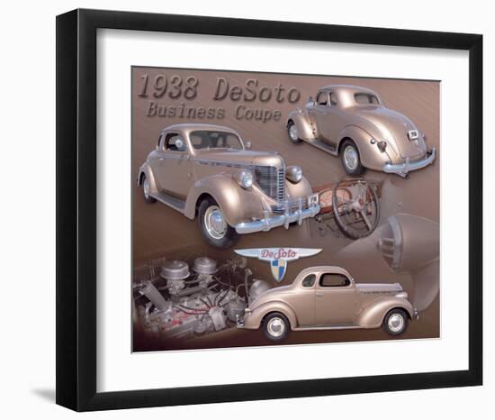 1938 DeSoto-null-Framed Art Print