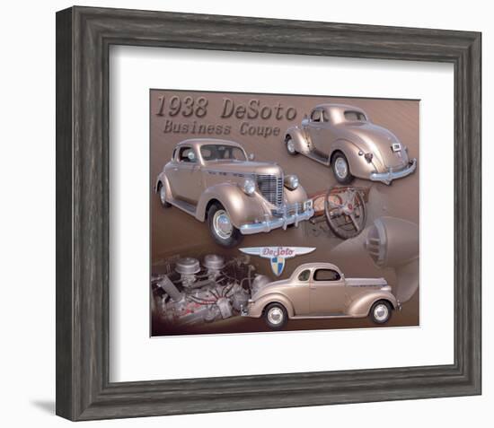 1938 DeSoto-null-Framed Art Print