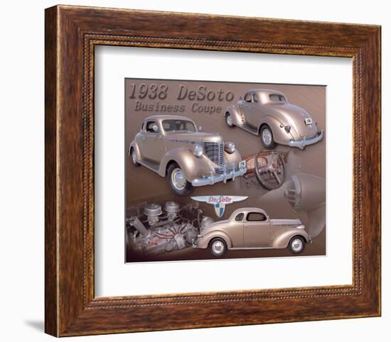 1938 DeSoto-null-Framed Art Print