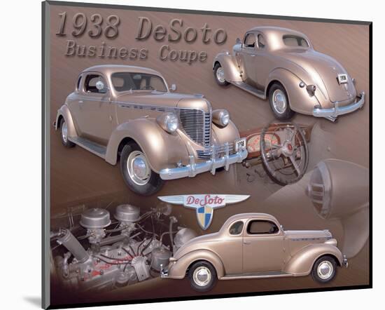 1938 DeSoto-null-Mounted Art Print