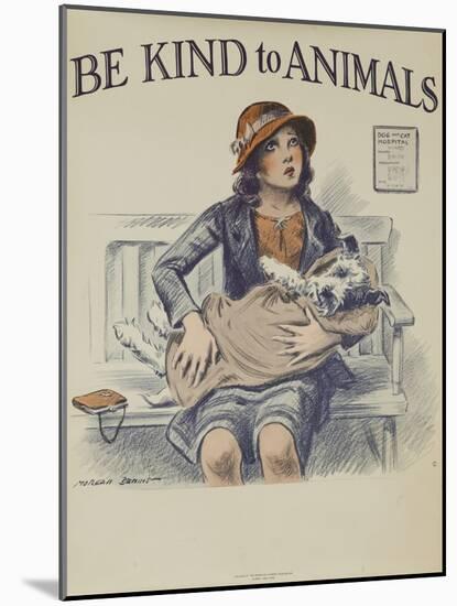1939 Be Kind to Animals, American Civics Poster, Veterinary Office-null-Mounted Giclee Print