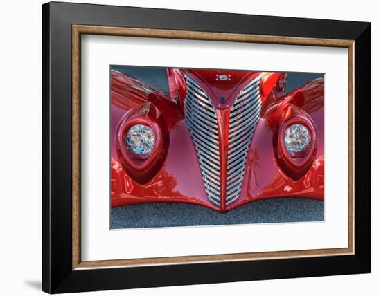 1939 Ford classic car front end-Lisa Engelbrecht-Framed Photographic Print
