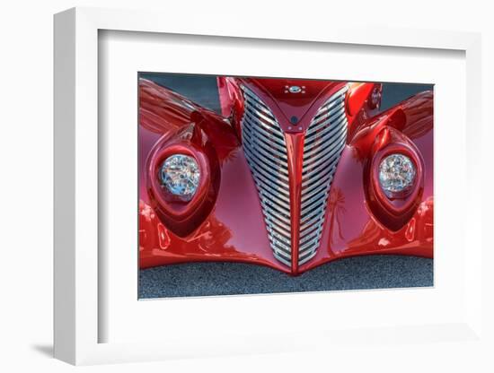 1939 Ford classic car front end-Lisa Engelbrecht-Framed Photographic Print