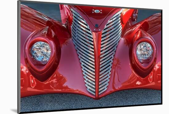 1939 Ford classic car front end-Lisa Engelbrecht-Mounted Photographic Print