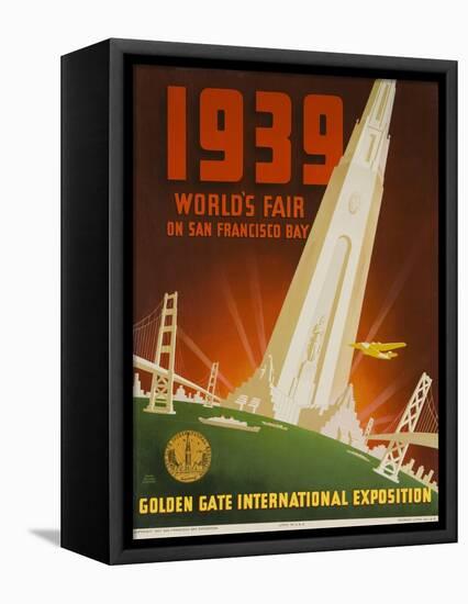 1939 San Francisco Golden Gate Exposition World's Fair Poster-null-Framed Premier Image Canvas