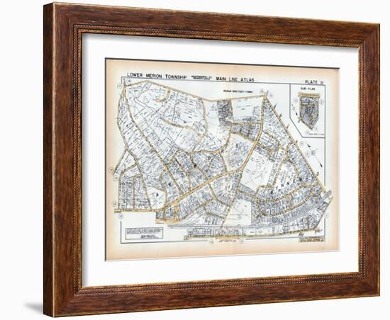 1939, Wynnewood - Lower Merion Township, Pennsylvania, United States-null-Framed Giclee Print