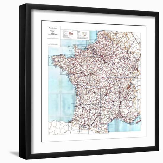 1940, France-null-Framed Giclee Print