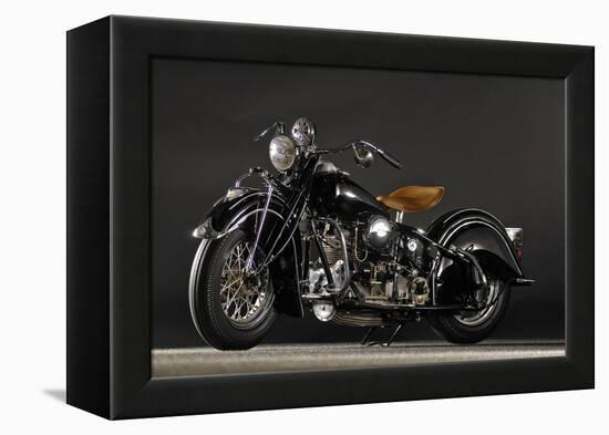 1940 Indian Four IOE Inline Four-S. Clay-Framed Premier Image Canvas