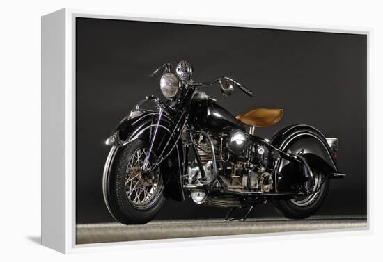 1940 Indian Four IOE Inline Four-S. Clay-Framed Premier Image Canvas