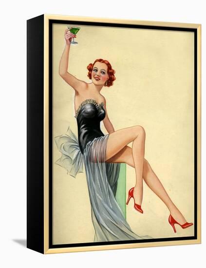 1940s UK Pin-Ups Poster-null-Framed Premier Image Canvas