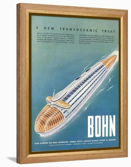 1940s USA Bohn Magazine Advertisement-null-Framed Premier Image Canvas