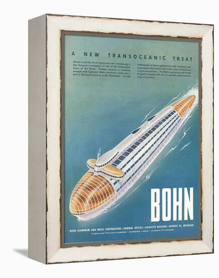 1940s USA Bohn Magazine Advertisement-null-Framed Premier Image Canvas