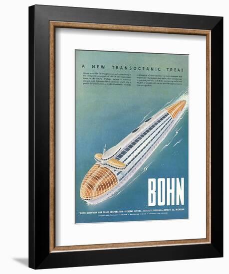 1940s USA Bohn Magazine Advertisement-null-Framed Giclee Print