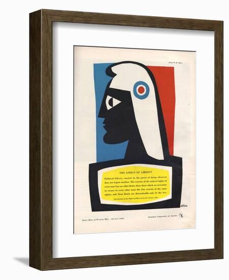 1940s USA Container Corporation of America Magazine Advertisement-null-Framed Giclee Print