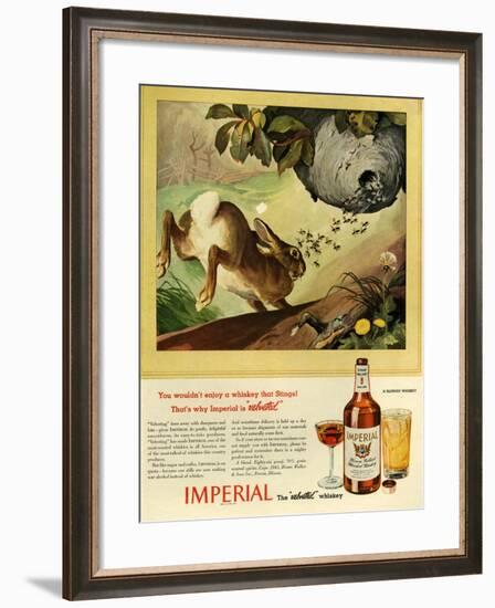 1940s USA Imperial Magazine Advertisement-null-Framed Giclee Print