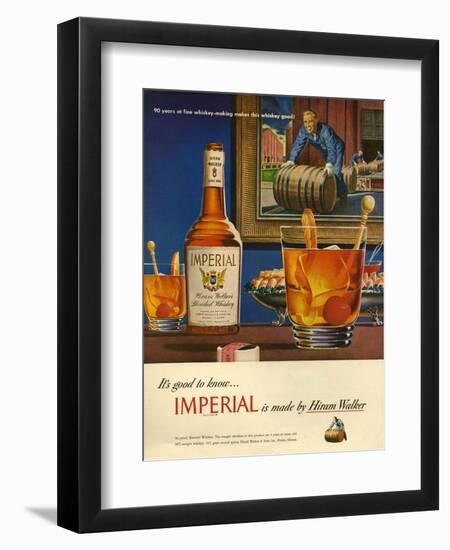 1940s USA Imperial Magazine Advertisement-null-Framed Giclee Print