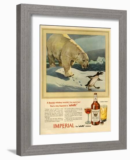 1940s USA Imperial Magazine Advertisement-null-Framed Giclee Print