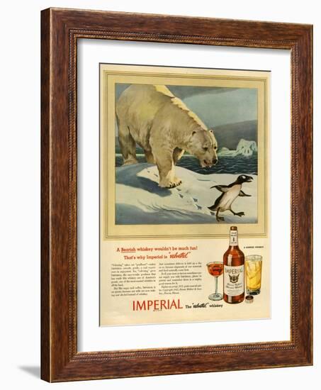 1940s USA Imperial Magazine Advertisement-null-Framed Giclee Print