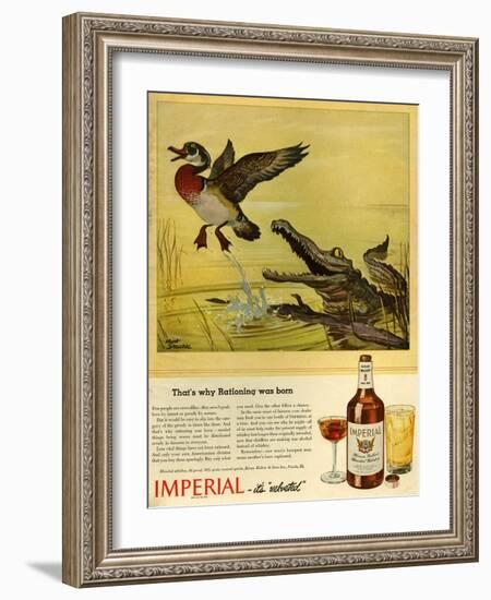 1940s USA Imperial Magazine Advertisement-null-Framed Giclee Print