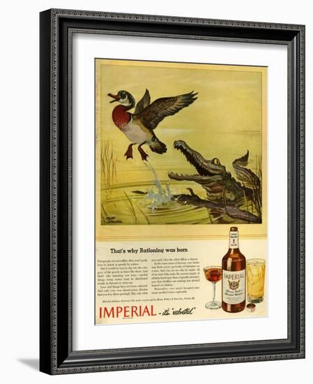 1940s USA Imperial Magazine Advertisement-null-Framed Giclee Print