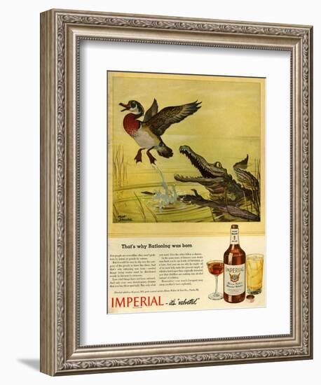 1940s USA Imperial Magazine Advertisement-null-Framed Giclee Print