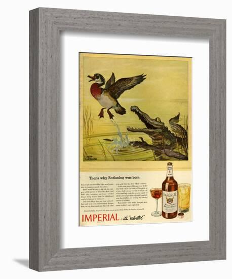 1940s USA Imperial Magazine Advertisement-null-Framed Giclee Print