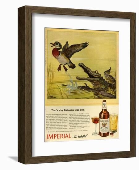 1940s USA Imperial Magazine Advertisement-null-Framed Giclee Print