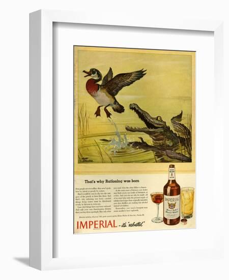 1940s USA Imperial Magazine Advertisement-null-Framed Giclee Print