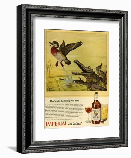 1940s USA Imperial Magazine Advertisement-null-Framed Giclee Print