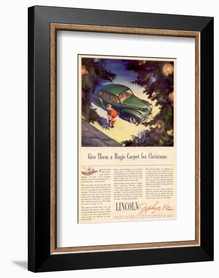 1941 Lincoln Zephyr V12-null-Framed Art Print