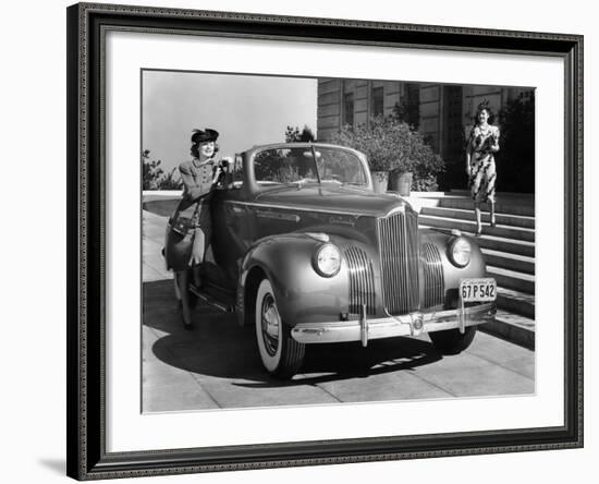 1941 Packard 120 Convertible Coupe, (C1941)-null-Framed Photographic Print