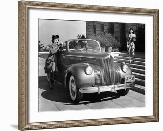 1941 Packard 120 Convertible Coupe, (C1941)-null-Framed Photographic Print