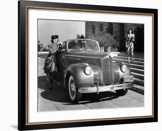 1941 Packard 120 Convertible Coupe, (C1941)-null-Framed Photographic Print