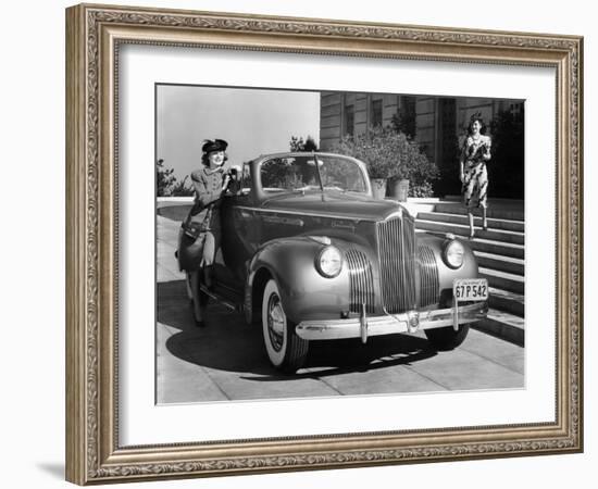 1941 Packard 120 Convertible Coupe, (C1941)-null-Framed Photographic Print