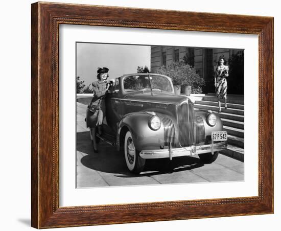 1941 Packard 120 Convertible Coupe, (C1941)-null-Framed Photographic Print