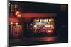 1945: Harry's Bar' Lit Up at Night, 52nd Street, Midtown Area, New York, Ny-Andreas Feininger-Mounted Photographic Print