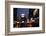 1945: Times Square at Night after Rain, New York, NY-Andreas Feininger-Framed Photographic Print