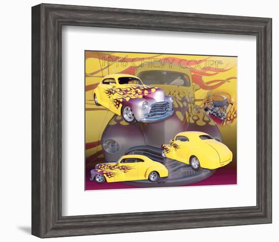 1946 Chevy-null-Framed Art Print