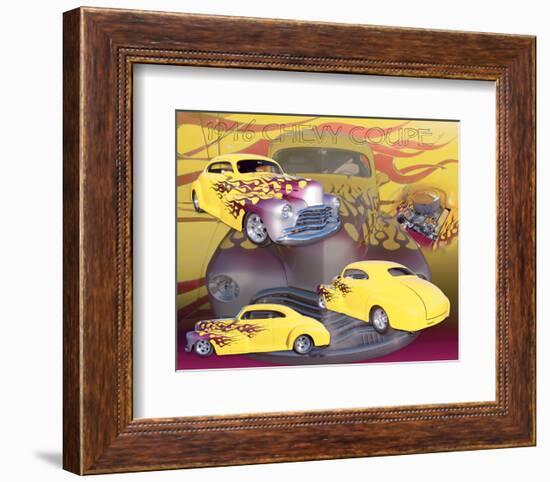 1946 Chevy-null-Framed Art Print