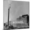 1946: Exterior of the Hormel Foods Corporation Meat Factory, Austin, Minnesota-Wallace Kirkland-Mounted Photographic Print