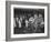 1946: Workers as They Butcher Meats in the Hormel Foods Corporation Factory, Austin, Minnesota-Wallace Kirkland-Framed Photographic Print