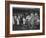 1946: Workers as They Butcher Meats in the Hormel Foods Corporation Factory, Austin, Minnesota-Wallace Kirkland-Framed Photographic Print