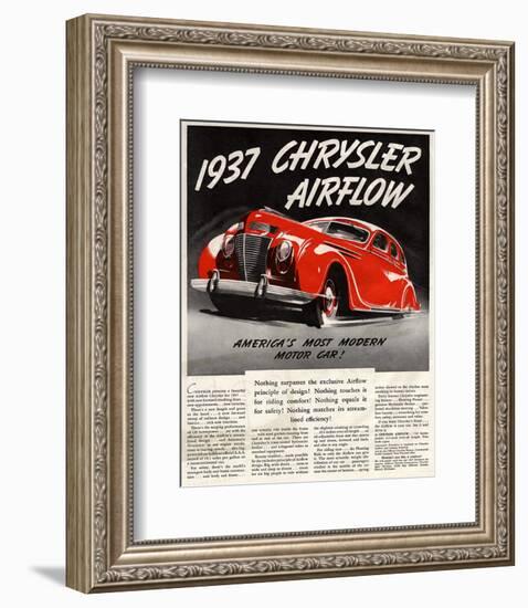 1947 Chrysler Airflow-null-Framed Premium Giclee Print