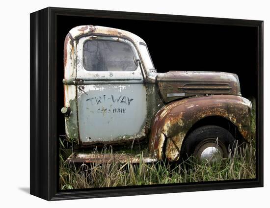 1947 Ford 1 Ton-Larry Hunter-Framed Premier Image Canvas